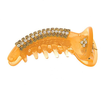 

Anuradha Art Jewellery BN-957 Hair Clip(Yellow)