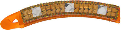 

Anuradha Art Jewellery BN-965 Hair Clip(Orange)