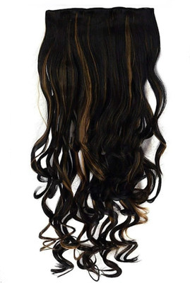 

Alizz Attractive wavy clip on hair extensions wig for girls and women Hair Extension