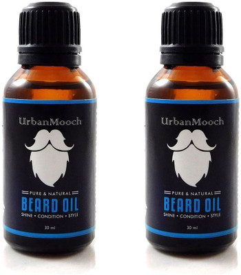 

urbanmooch Beard oil Hair oil Beard Shine oil Beard Strengthening oil Hair Oil(60 ml)