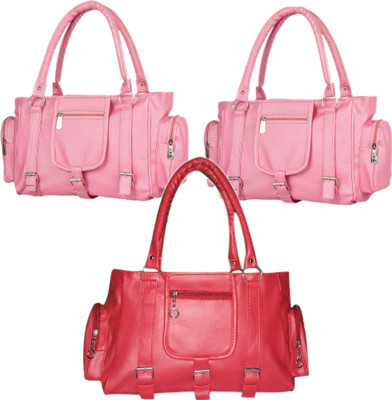 

Mountrex Hand-held Bag(Pink, Red)