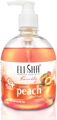 

Elisha SCENTED PEACH HAND WASH ( FAMILY PACK )(500 ml, Pump Dispenser)