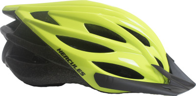 HERCULES Adults-l-neon Cycling Helmet(Neon Yellow)
