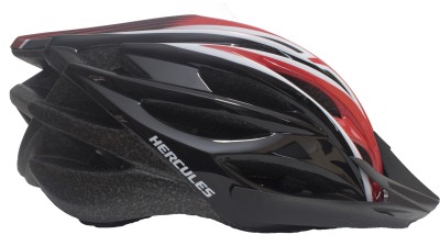 

HERCULES Adults-m Cycling Helmet(Black, Red)