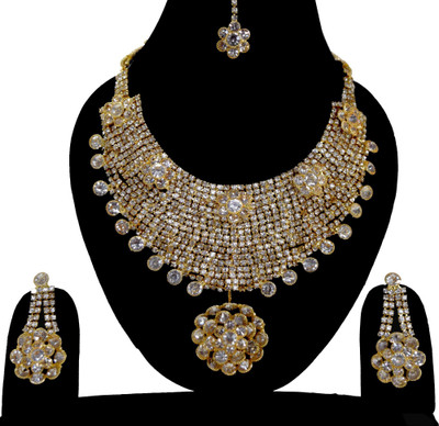 

Chouhan Stylish Alloy Jewel Set(Gold)