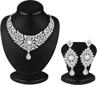 

Sukkhi Zinc Jewel Set(White)