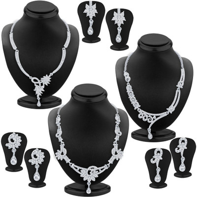 Sukkhi Alloy Jewel Set(White)