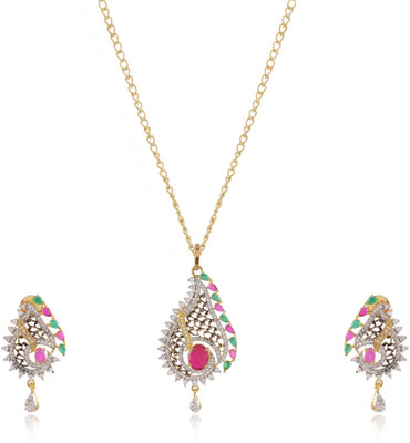 

Trinetra Copper Jewel Set(Multicolor)