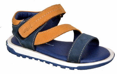 

Mardi Gras Boys & Girls Sling Back Sports Sandals(Blue, Navy+tan