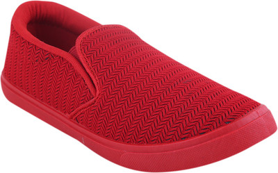 

BUNNIES Boys Slip on Loafers(Red