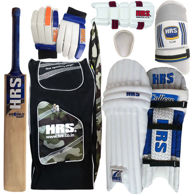 

HRS Smash Cricket Kit Full Set with Camouflage Backpack, Size 5 (Boys) Cricket Kit