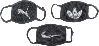 

aroraonlinetraders 3 Pcs Dust/Anti Pollution Protective Face Mask, Mouth Nose Respirator Outdoor Anti-Pollution Mask AE_MASK_III Mask and Respirator