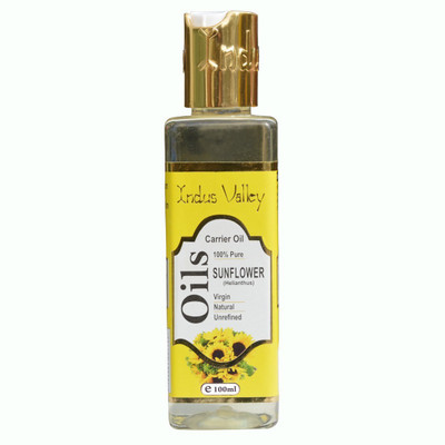 

Indus Valley 100% Pure Sunflower Carrier Oil - For Aromatherapy(100 ml)