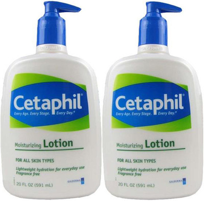 

Cetaphil Moisturizing Lotion - 591ml (20oz) (Pack of 2)(1182 ml)