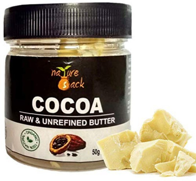 

NatureSack Raw Unrefined Cocoa Butter Jar, 50g(50 g)