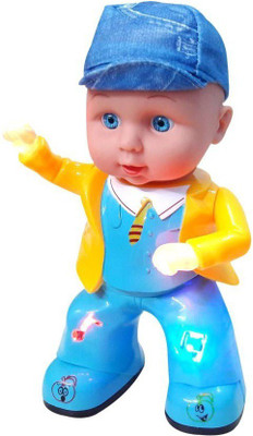 

Viuem Little Dancing Baby singing Song with 3D Lights Music(Multicolor)