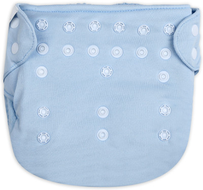

Miss & Chief Reusable Diaper- Sky Blue- Adjustable, Reusable, Supersoft
