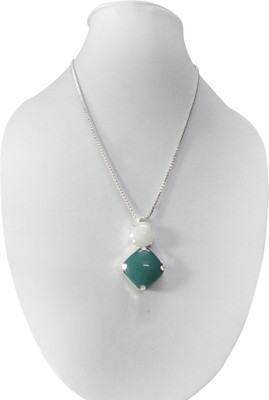 

RUBY FASHION COLLECTION artificial fashion jewellery necklace for women / girls Silver Plated Metal Chain