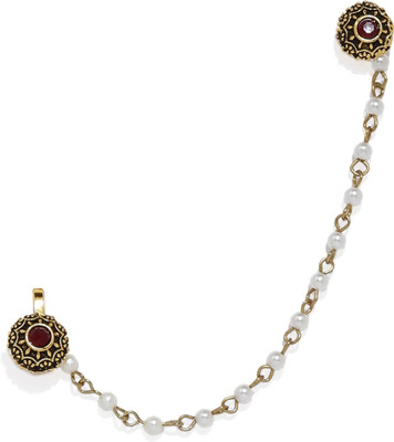 

Zaveri Pearls Gold-plated Plated Zinc Nose Ring