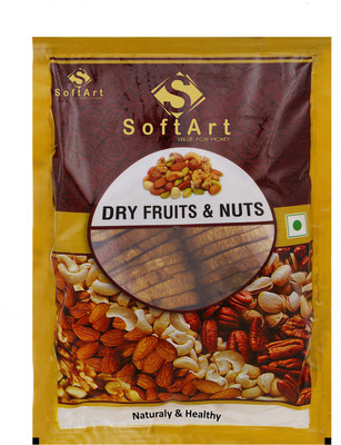 

Soft Art 100% Natural and Fresh Dry Figs (anjeer) Figs(950 g, Vacuum Pack)