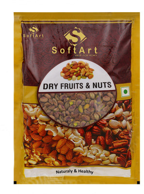 

Soft Art 100% Natural Premium Extra Large Whithout Shell Pistachios(250 g, Vacuum Pack)