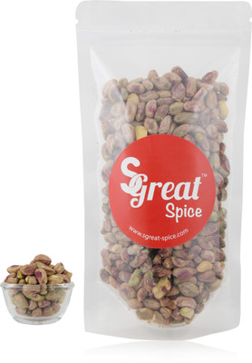 

Sgreat Spice Green Pistachios(250 g, Pouch)