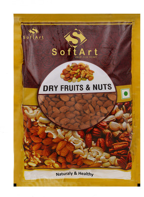 

Soft Art 100% Natural California Healthy and fresh Almonds(950 g, Vacuum Pack)