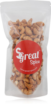 

Sgreat Spice Masala Cashews(400 g, Pouch)