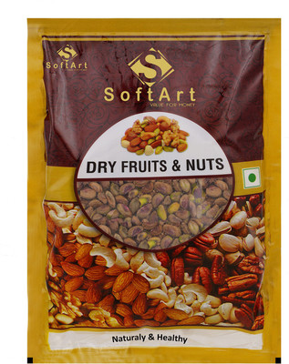 

Soft Art 100% Natural Premium Extra Large Whithout Shell Pistachios(450 g, Vacuum Pack)