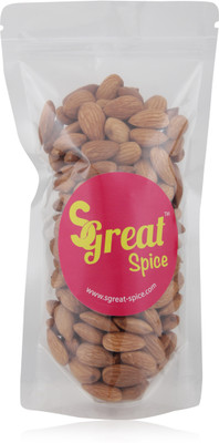 

Sgreat Spice Californian Almonds(2 kg, Pouch)