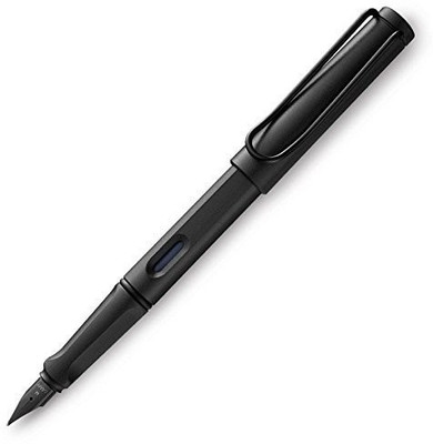 

Lamy 44M Safari Fountain Pen (with ink converter) - Medium Nib, All Black Fountain Pen