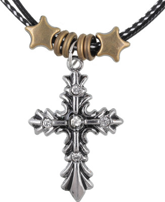 

Saizen Rhodium Stainless Steel Pendant
