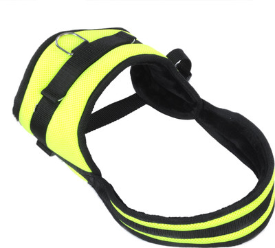 

Skora Dog Harness No Pull Padded Easy Fit Chest Harness/Adjustable Reflective Breathable Soft Mesh Outdoor Training Walking Comfort Control for  Dogs (Chest Size : 25-28inch) Dog Training Harness(, Yellow
