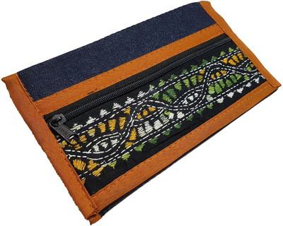 

Bloomtail blue money pouch d2 Pouch(Blue, Multicolor)