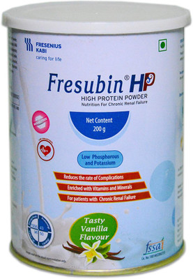 

FRESENIUS KABI Fresubin HP Dialysis Powder for Kidney Disease Patients 200 Grams Protein Cereal(200 g, Vanilla)