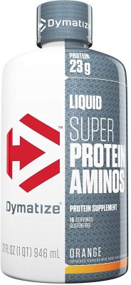 

Dymatize DYMATIZE SUPER PROTEIN AMINO EAA (Essential Amino Acids)(946 ml, Orange)