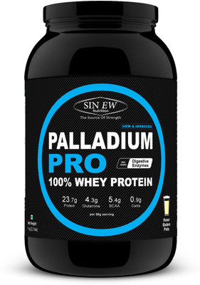 

Sinew Nutrition Palladium Pro Whey Protein with Digestive Enzymes, 1kg (Kesar Badam Pista Flavour) Whey Protein(1 kg, Kesar Badam Pista)