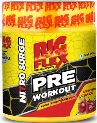 

Bigflex Prework Out Cranberry Flavour Protein Blends(300 g, Cranberry Fusion Flavour)