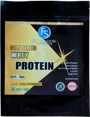 

Fit Shadow Gold Series Whey Protein(500 g, Unflavored)