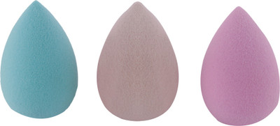 

Elite Models (France) Makeup Beauty Blender Cosmetic Mini Egg Sponge (3 pcs) - (Multicolour)