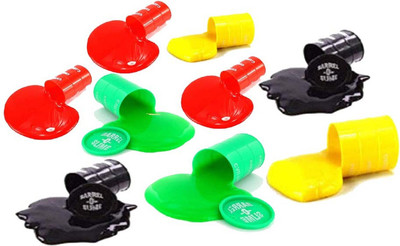 

imtion Barrel O Slime Jelly Toys (9 Pees) Size Small Color Red, Black, Green, Blue, Yellow, Purple Putty Toy