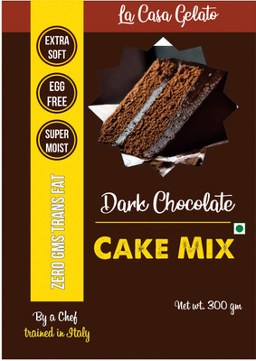 

La Casa Gelato Belgian Chocolate Eggless Cake Mix 300 g