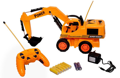 

GOOYO Kid's Remote Control Jcb Rechargeable Truck ( Yellow )(Yellow)