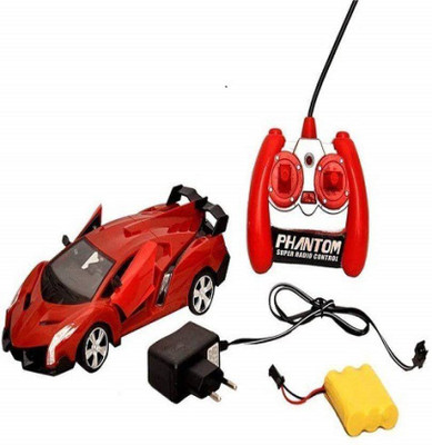 eEdgestore Remote control rechargeable car for kids (Red) full fuctional(Red)