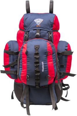 

Mountcraft RL 11 Red And Blue 60 +15 Ltr Rucksack Rucksack - 75(Blue, Red)