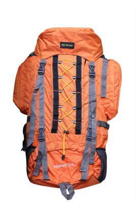 

r k wonder RKO.0001 75L Front Open Model Hiking Trekking Camping Rucksack Bags orange Rucksack - 75(Orange)