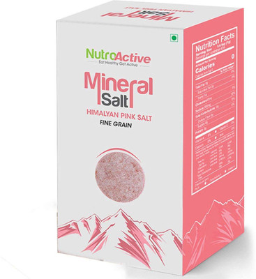 

NutroActive Mineral Salt (Himalayan Pink Salt) Fine Grain (0.5-1 mm) 350 gm Himalayan Pink Salt(350 g)