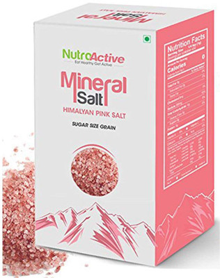 

NutroActive Mineral Salt (Himalayan Pink Salt) Sugar Size Grain (1-2 mm) 350 gm Himalayan Pink Salt(350 g)