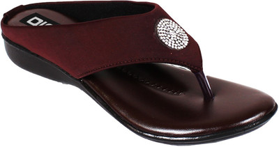 DICY Women Brown Flats