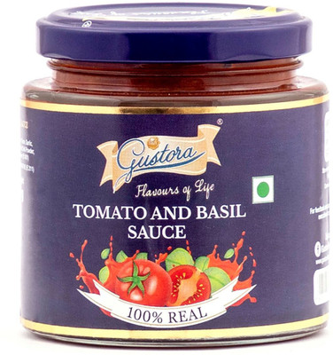 

Gustora Tomato And Basil Sauce (Pack Of 2) 200gm Sauces(200 g)